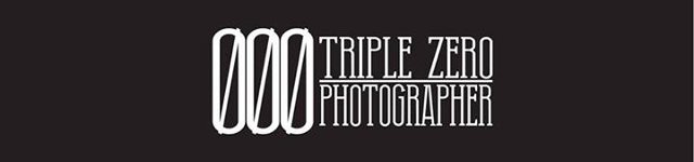 Le logo de Triple Zero Photographer.