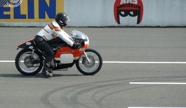 Une Harley-Davidson XRTT aperçue à Iron Bikers.