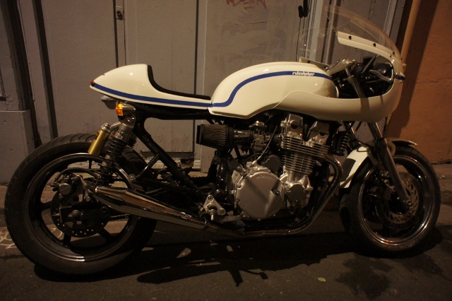 La Honda CB 750 Seven Fifty de Yann, un sublime cafe-racer sorti de chez Ruleshaker.