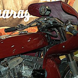 Harley-Davidson Shovelhead carénée : une bécane signée Old Milwaukee Garage.