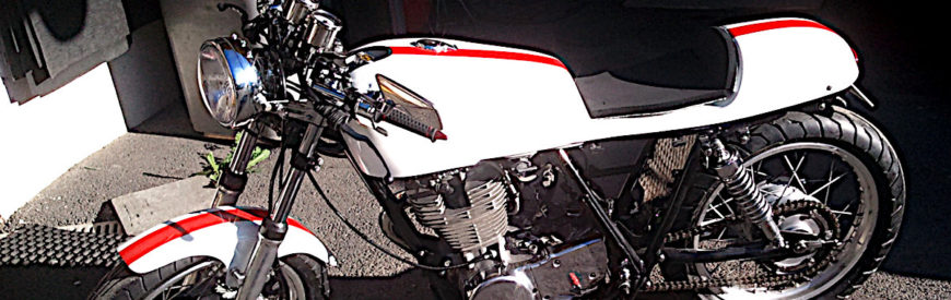 Concours RAD : la Yamaha SR 500 cafe-racer de Thomas...