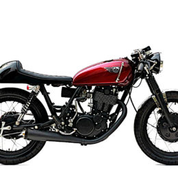 Yamaha SR 400 cafe-racer : une bécane signée The Sports Custom.