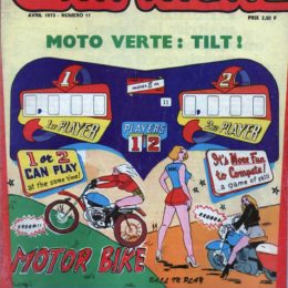 La couverture de "Culbuteur" #11, le mag' motard underground oublié des seventies.