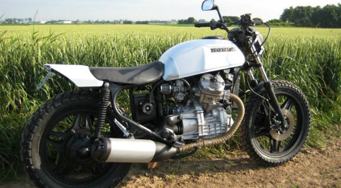 La Honda CX 400 de Florian.