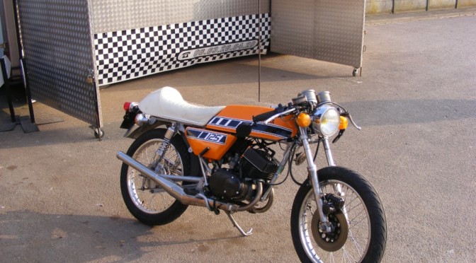 La Yamaha RDX 125 de Philippe.