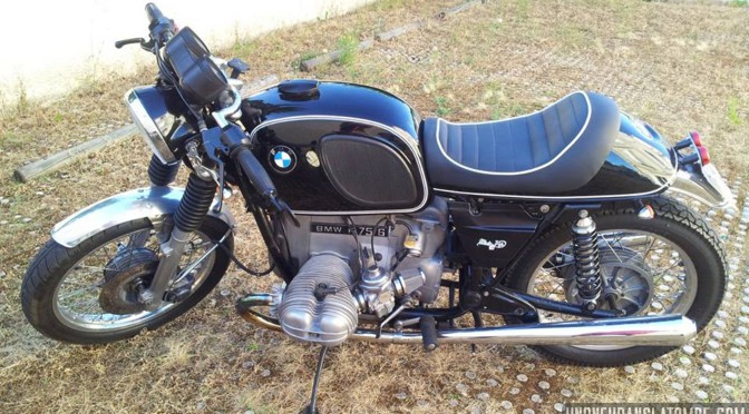 La BMW R75/6 de Julien.