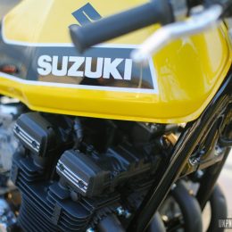 Suzuki GS 1100 cafe-racer : Luis Alves Motos, bien inspiré !