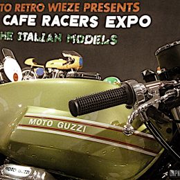 Moto Retro Wieze 2014 : une belle expo de cafe-racers italiens...
