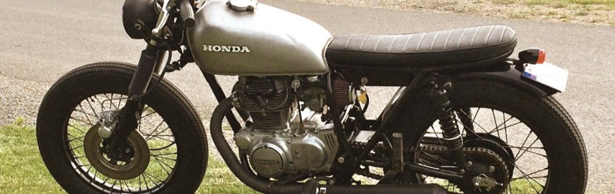 La Honda CB 360 de Benjamin...