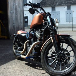 La Harley-Davidson 883 Sportster de Joey...