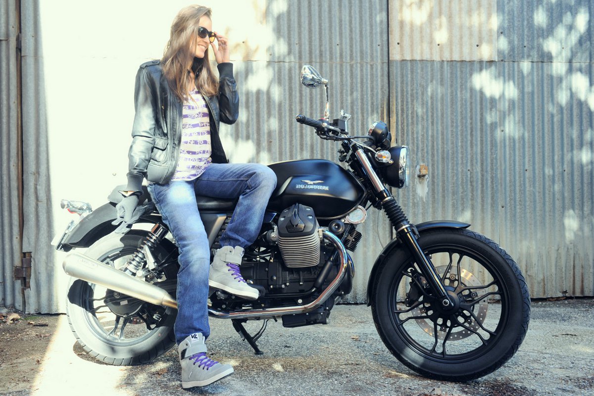 Jeans Militaire de moto pour Femme Motarde