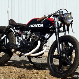 Une Honda CB 125 Twin cafe-racer, à la sauce Vini Garage Company...