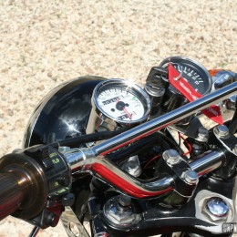 Honda CB 400 T scrambler : la petite meule de Didier...