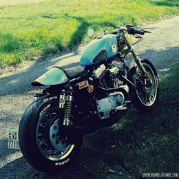 La Harley-Davidson Sportster 1200 S cafe-racer de Fabien.