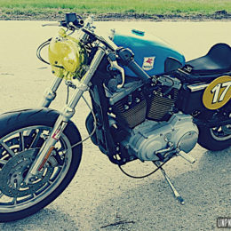 La Harley-Davidson Sportster 1200 S cafe-racer de Fabien...