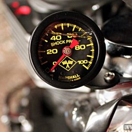 Triumph Bonneville cafe-racer : la belle moto de Marco !