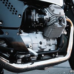 Moto Guzzi 750 Breva personnalisée : bien joué !