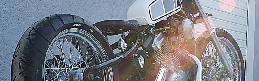 Une belle Honda 600 Shadow rigide, signée Seb Kustom Motorcycle...