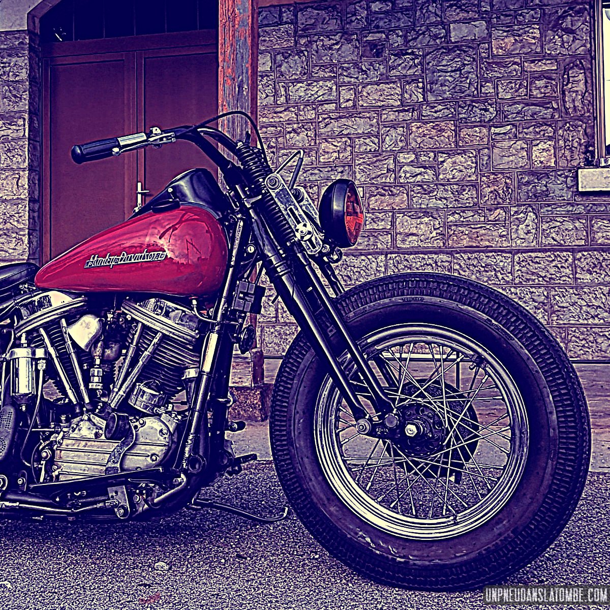 Insolite : Un moteur Harley-Davidson Panhead fonctionnel et qui