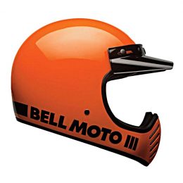 Quel casque intégral vintage et homologué choisir ? Le Bell Moto-3, par exemple.
