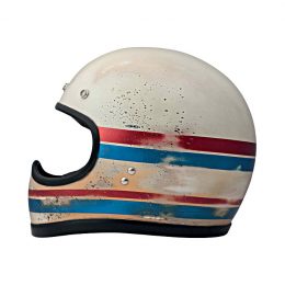 Quel casque intégral vintage et homologué choisir ? Le DMD Racer, par exemple.