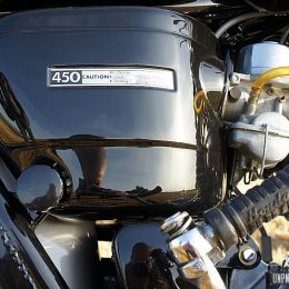 Honda CB 450 "Black Bomber" 1968 : merci Temps 2 Chauffe pour l'essai !