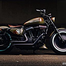 La Harley-Davidson 1200 Sportster personnalisée de William...