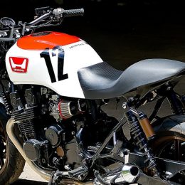La Honda CB 750 Seven-Fifty cafe-racer de Luc...
