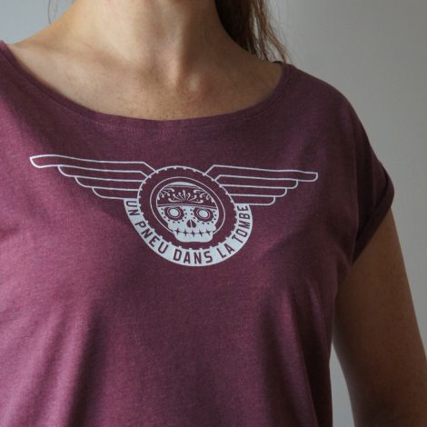 T-shirt "UPDLT" - Boutique "Un pneu dans la tombe".