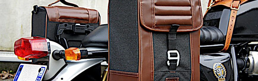 Shad SR38 : de belles et pratiques sacoches pour votre moto vintage ?
