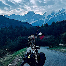 Le tour du mont Blanc à Solex : de Chamonix à Flumet...