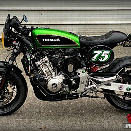 La Honda 600 Hornet cafe-racer de Jerome...