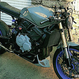 Honda 600 Hornet "Retro Racer" : la petite dernière de Seb Kustom Motorcycle.