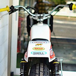 Yamaha TT500 flat-tracker : une bécane signée Buddy Custom Cycles.