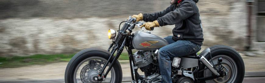 Harley-Davidson Shovelhead bobber : beau boulot Lizard King Custom !