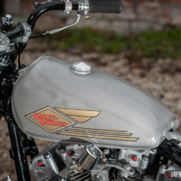 Harley-Davidson Shovelhead bobber : beau boulot Lizard King Custom !