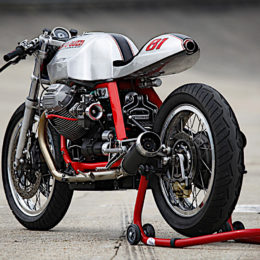 Moto Guzzi 850 T3 cafe-racer : "La Macchina" de MCNC ; una opera maestra !