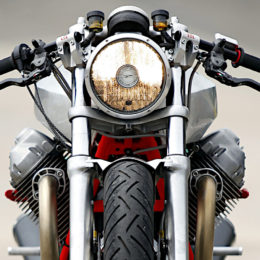 Moto Guzzi 850 T3 cafe-racer : "La Macchina" de MCNC ; una opera maestra !