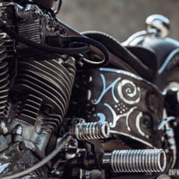 Harley-Davidson Shovelhead : le graveleux chopper de Nicolas...