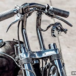 Harley-Davidson Shovelhead : le graveleux chopper de Nicolas...