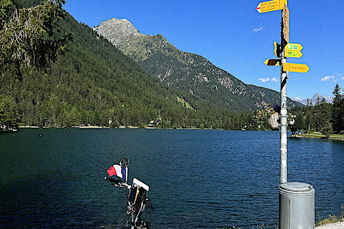 Le tour du mont Blanc à Solex : de Orsières à Champex-Lac...
