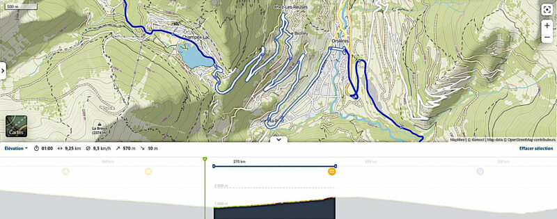 Le tour du mont Blanc à Solex : de Orsières à Champex-Lac...