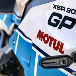 Yamaha XSR 900 GP "Christian Sarron" replica : un projet 100% auvergnat ?