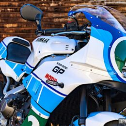 Yamaha XSR 900 GP "Christian Sarron" replica : un projet 100% auvergnat ?