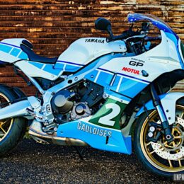 Yamaha XSR 900 GP "Christian Sarron" replica : un projet 100% auvergnat ?