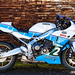 Yamaha XSR 900 GP "Christian Sarron" replica : un projet 100% auvergnat ?