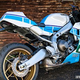 Yamaha XSR 900 GP "Christian Sarron" replica : un projet 100% auvergnat ?