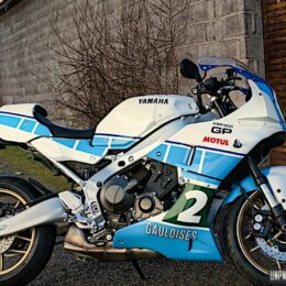 Yamaha XSR 900 GP "Christian Sarron" replica : un projet 100% auvergnat ?