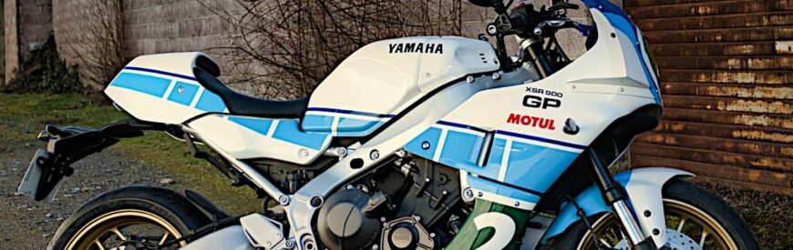 Yamaha XSR 900 GP "Christian Sarron" replica : un projet 100% auvergnat ?