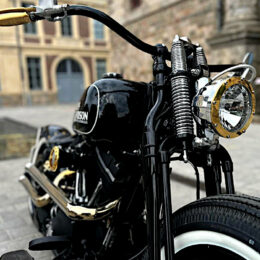 Harley-Davidson Softail Springer : un bobber raffiné sorti de chez Leuk Motorcycle.